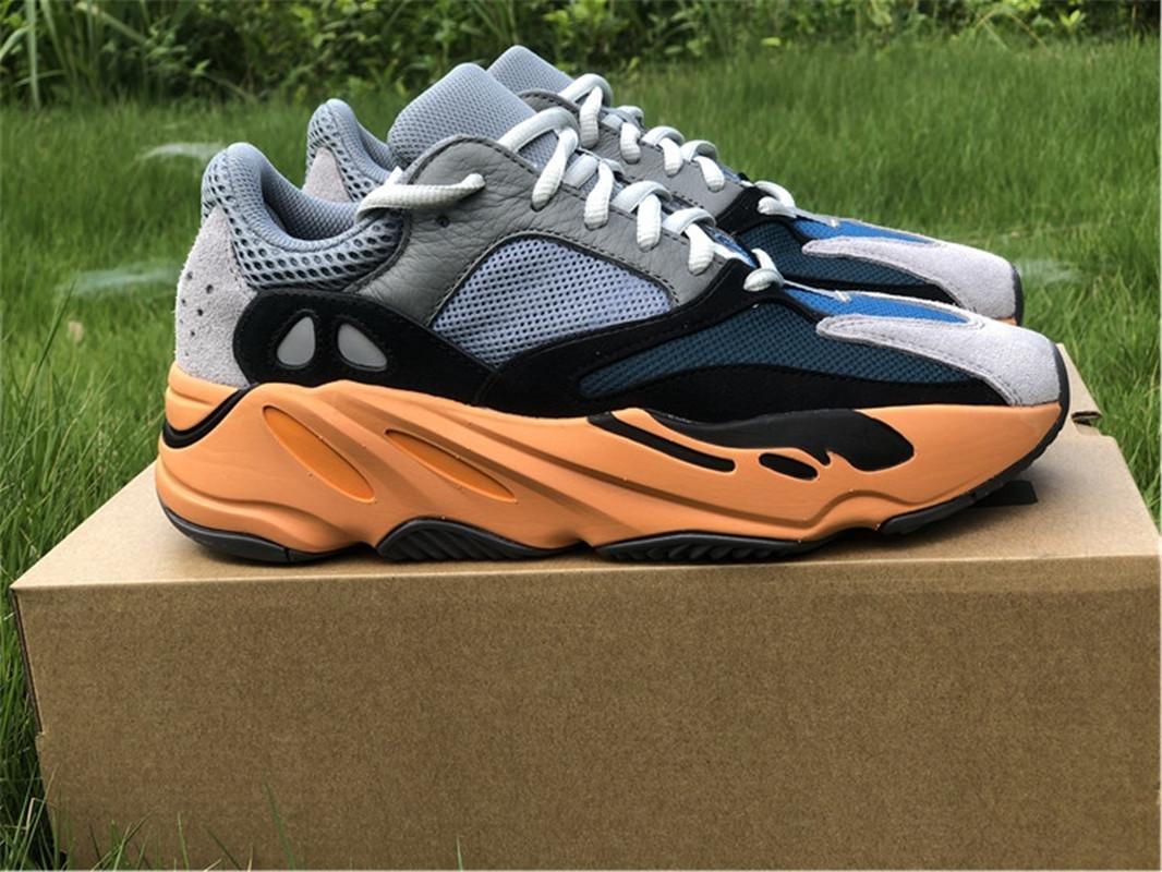 PK God Yeezy Boost 700 V2 Sun Wash Orange Black GW0296